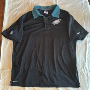 Philadelphia Eagles polo golf shirt. NFL nike